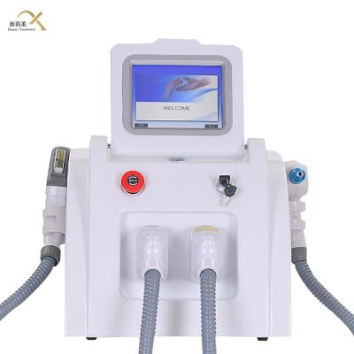 China Skin tightening 2021 hot sale portable single/elight laser tattoo removal SHR laser ipl machine shr hair removal/ipl for sale