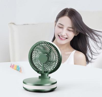 China Smart Gesture Control Multifunctional Folding Fan Touch Aromatherapy Fan Bedside Lamp Real Time Aromatherapy Temperature for sale