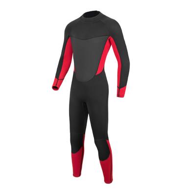 China Antibacterial Long Sleeve 3mm Neoprene Wetsuit Diving Suit Nylon Fabric Surfing Wetsuit Men for sale