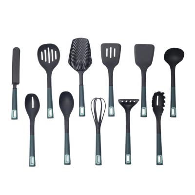 China Wholesale 11 Piece Nylon Kitchenware Viable Kitchen Utensils Cooking Tool Kits Cookware Sets for sale