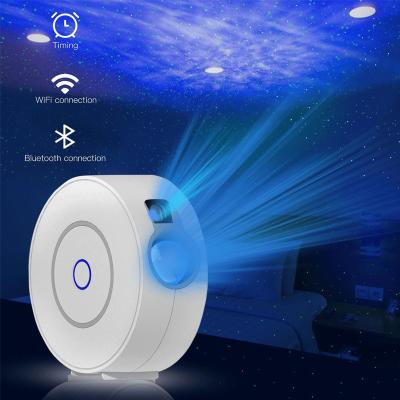 China Modern Wifi Smart Galaxy Lighting Baby Galaxy Night Light Starry Projector With Alexa Google Home LED Star Light Projector for sale