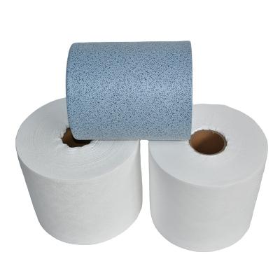 China Sustainable Wholesale Industrial Cleaning Machine Paper Roll Oil Wiping Paper for sale