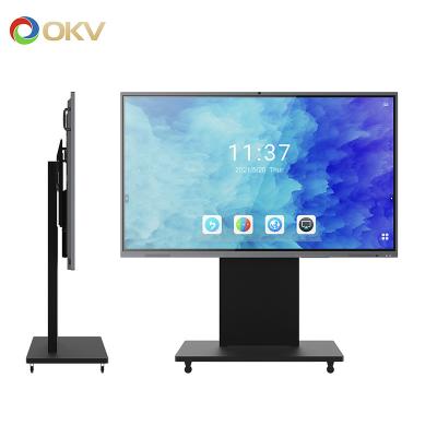 China 98-inch 4K Ultra HD Display Fully Sticker Capacitor Conference All-in-one Machine for sale