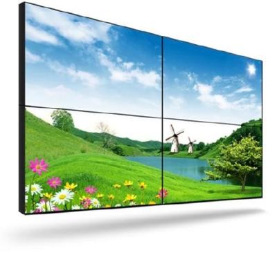 China OEM 2x2 3x3 Advertising Display Splicing Screen Wall LCD Video Wall 3.5mm Bezel 46inch Te koop