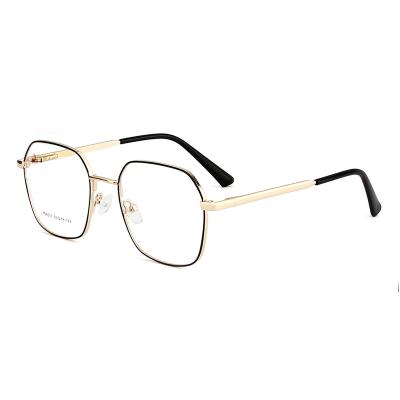 China Fashion Sunglasses Factory Metal Optical Frame Metal Frame Anti Glass Computer Blue Lenses for sale