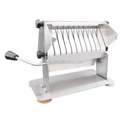 China Hot Selling Hotels Manual Stainless Steel Sausage Slicer for sale