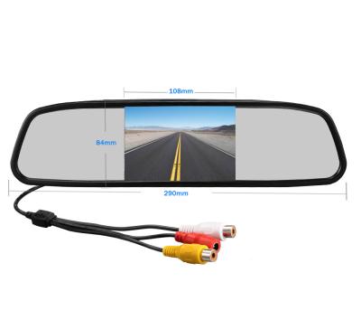 China Electric LCD Car Monitor Car System 5 Inch HD Reversing Display Screen 5 Inch for sale