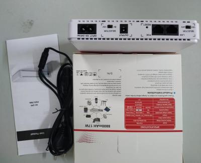 China DC UPS Portable Mini UPS For Modern CCTV Camera With POE for sale