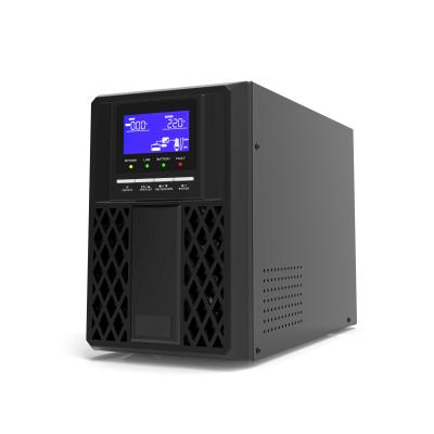 China Double conversion online UPS 1KVA 800W pure Sinewave output en venta