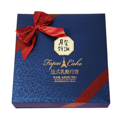 China Recycled Materials Custom Printed Luxury Gift Box With Different Inner Boxes For Cake, Cookie, Chocolate And Candy for sale