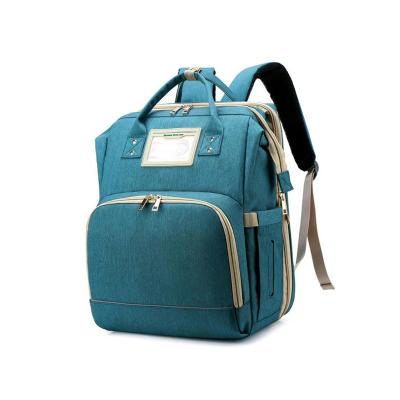 China Factory Wholesale Price Water Resistant Hutch Portable Multifunction Diaper Bag Foldable Waterproof Baby Sleep Crib Mama Backpack for sale