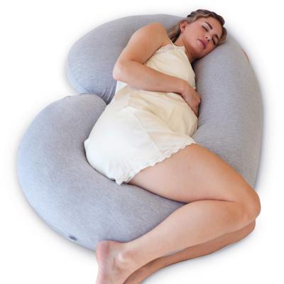 China Full Support Maternity C-Shape Body Pillow and Hips Back Legs Maternity Support Swell Pregnancy Pillow for Pregnant Women for sale