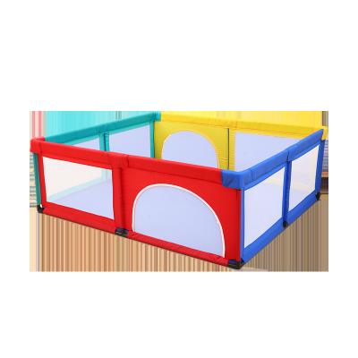 China Modern Durable Using Low Price Multiple Color Children's Baby Playpen For Children for sale