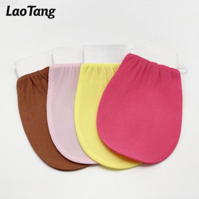 China EXFOLIATING Manufacturers Wholesale Moroccan Kessa Glove Exfoliating Bath Gloves Skincare Scrub Glove for sale