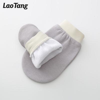 China EXFOLIATING Magic Peeling Exfoliator Bath Natural Korean Body Scrub Exfoliating Glove Gloves for sale