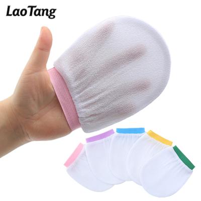 China EXFOLIATE 48 Hours Delivery Skin Care Small Exfoliating Face Kese Glove Wholesale Product In America for sale