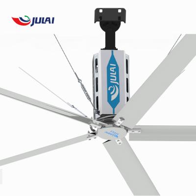 China Wholesale OEM 6.1m/20ft Energy Saving Giant Industrial Ceiling HVLS Fan Fan Industrial Fan from Warehouse JULAI INDUSTRIAL for sale