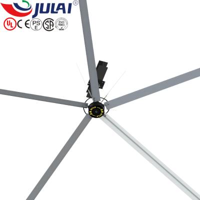 China JULAI Warehouse OEM 5.5m/18ft large size hvls fan pmsm ceiling fan for sale