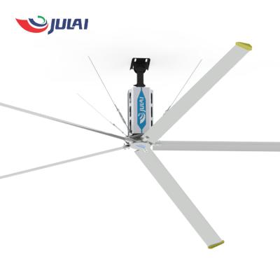 China Hotels JULAI RTS 5.5m / 18ft industrial large ceiling ventilation hvls high volume fan for sale