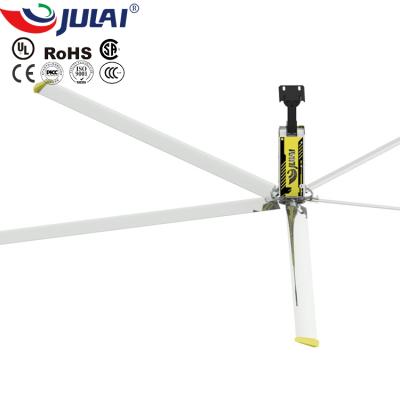 China Hotels JULAI RTS 24FT industrial ceiling hvls large size fan for sale