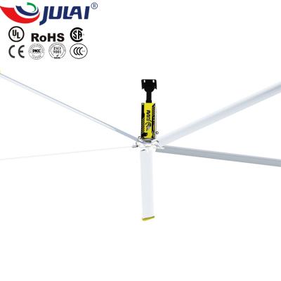 China Warehouse JULAI RTS 18FT 5.5 hvls diameter large industrial ceiling fan for commercial for sale