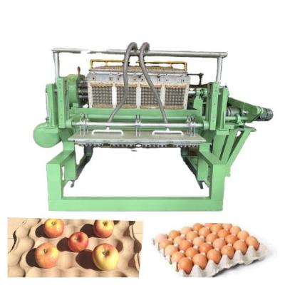 China Rotary Egg Tray Making Machine For Paper Egg Carton And Apple Tray for sale