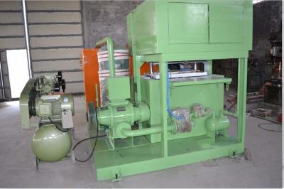 China Processing Type Egg Tray Machine , Paper Pulp Molding Machine With Drying System for sale