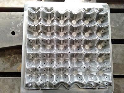 China 30 Holes Aluminum Egg Tray Mold For Paper Pulp Molding Machine for sale