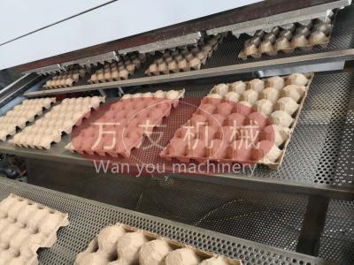 China Wanyou High Quality Low Cost Small Waste Paper Pulp Egg Tray Machine for sale