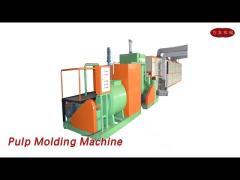 Waste Paper Pulp Molding Machine 6000pcs/h Reciprocating For Egg Box