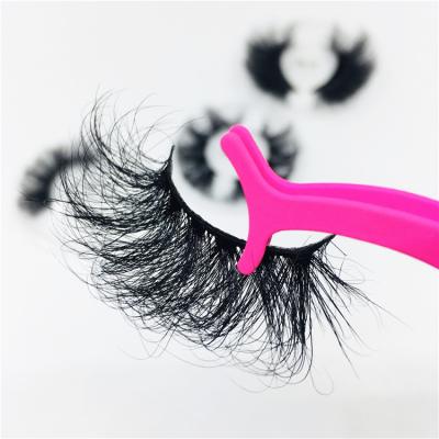 China Dramatic long natural 5d eyelash packaging box custom lashes 25mm 3D mink eyelashes3d real mink eyelashes bulk curly eye lashes wholesale seller for sale