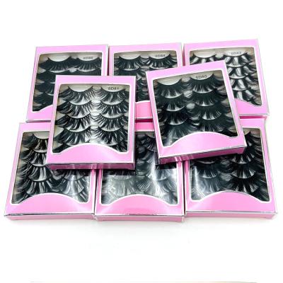 China Best Selling Luxury Faux 5D 8D Mink Eyelashes Synthetic Silk Lashes 3D Eyelash 25mm Long Silk Lashes 3D Natural False Eyelash Best Seller for sale