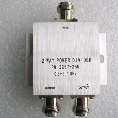 China 800-2700MHz 2 Way Power Splitter / High Quality 96mm*74mm*23mm Splitter for sale