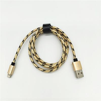 China Fast Charging MP3/MP4 Player USB Phone Data Cable For Apple for sale