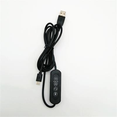 China PVC Usb Switch Cable Power Supply Temperature Control Charging Line for sale