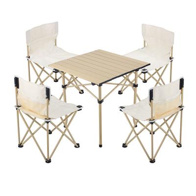 China Traditional Aluminum Folding Collapsible Camping Table for sale