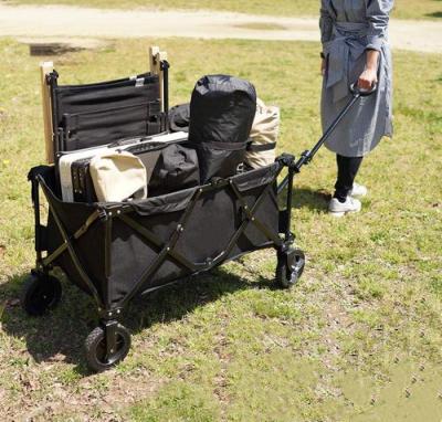 China Other New Product Metal Foldable Utility Cart Heavy Duty Folding Cart For Garden Tool for sale