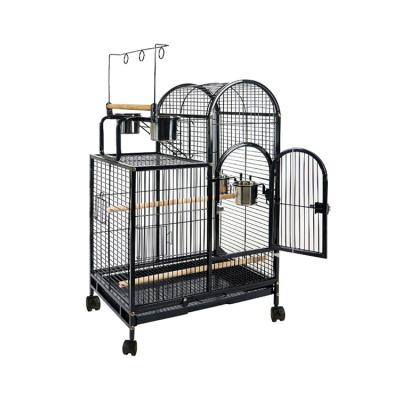 China Breathable Wholesale Goods Indoor Bird Cages Breeding Parrot Iron Cage for sale