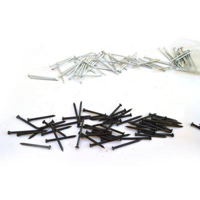 China Price Black Cheapest Flat Shank Types Of Concrete Nails for sale