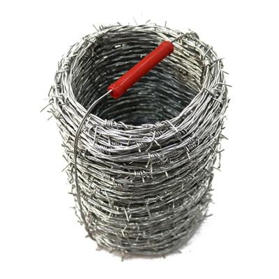 China Anti-Corrosion Hot-Dip Galvanized 16 Gauge Barbed Steel Wire for sale