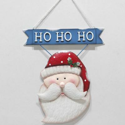 China America Painting Ornaments Outdoor Metal Christmas Ornaments For Garden Wall Hanging for sale