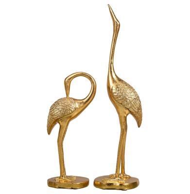 China Bronze Tortoise and Crane Resin Decoration Office Living Room Decorations Birthday Gifts From China Crane Resin Decoration Gifts for sale