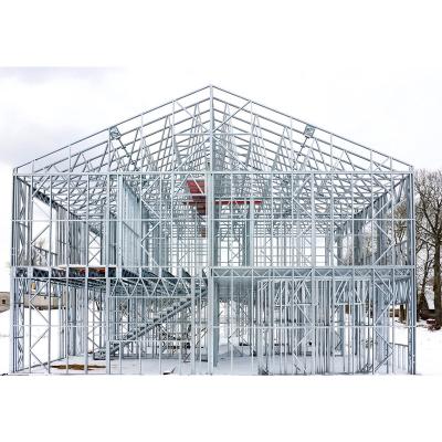 China Frame Part China Factory Customized Greenhouse Structure Galvanized Steel for sale