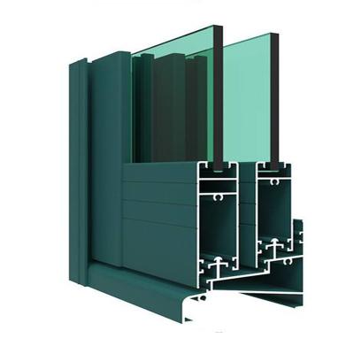 China Magnetic Screen Factory Customized Aluminum Windows And Doors For High Rise Building for sale