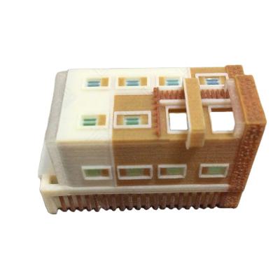 China Antique Full Color Auto Part Resin 3d Printing Service Building for sale