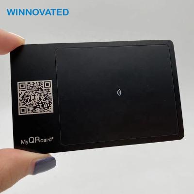 China IC Smart RFID Identification Chip NFC Metal Waterproof/Waterproof Contactless Business Card for sale