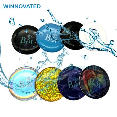 China Free Samples Metal 13.56 MHz NFC Tag Sticker Waterproof / Waterproof Anti Water Resistant For Android for sale