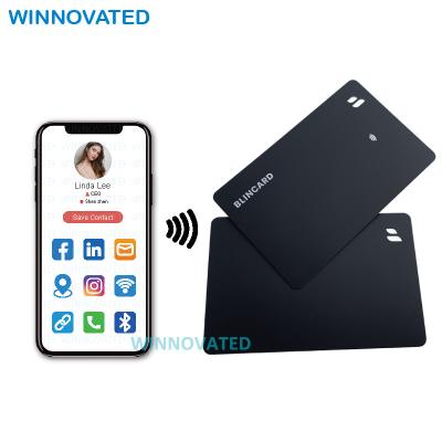 China Warranty Tap Chip Electronic Business Card Waterproof / Waterproof Custom NFC Without App for sale