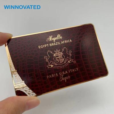 China Custom Stamping China Laser Square Labels Business Metal Card Anodized Aluminum for sale