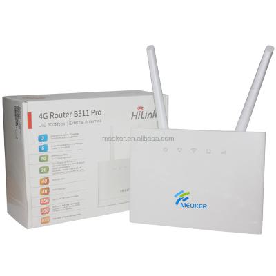 China SOHO MEOKER B311AE 150Mbps CAT4 4G WiFi Router with Sim Card Slot Support Europe, Asia, Middle East, Africa Replace for HUAWEI B311 for sale